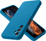 Soundberry silikona vāciņš Samsung Galaxy A14 4G, zils - Navy Blue cena un informācija | Telefonu vāciņi, maciņi | 220.lv