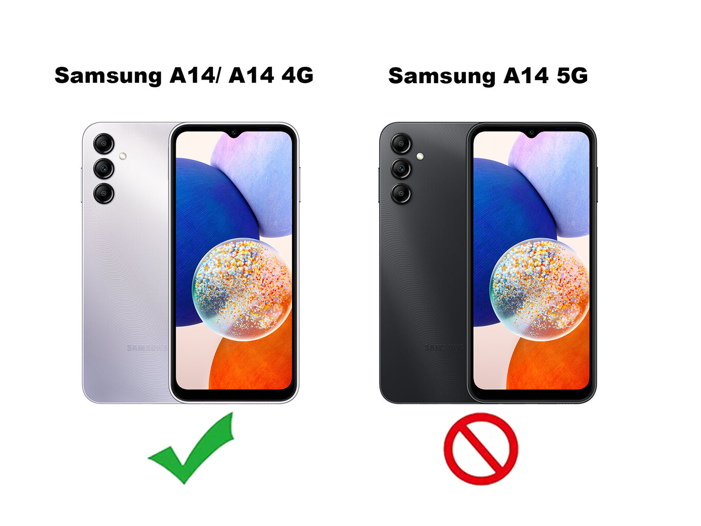 Soundberry silikona vāciņš Samsung Galaxy A14 4G, balts - Snow White cena un informācija | Telefonu vāciņi, maciņi | 220.lv