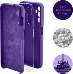 Soundberry silikona vāciņš Samsung Galaxy A14 4G, violets - Northwest Purple cena un informācija | Telefonu vāciņi, maciņi | 220.lv