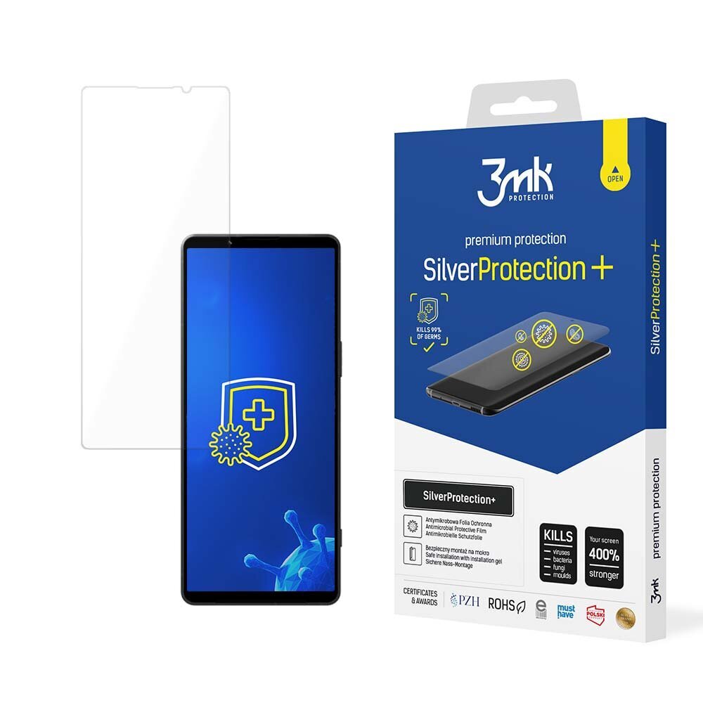 Sony Xperia 1 V - 3mk SilverProtection+ screen protector cena un informācija | Ekrāna aizsargstikli | 220.lv