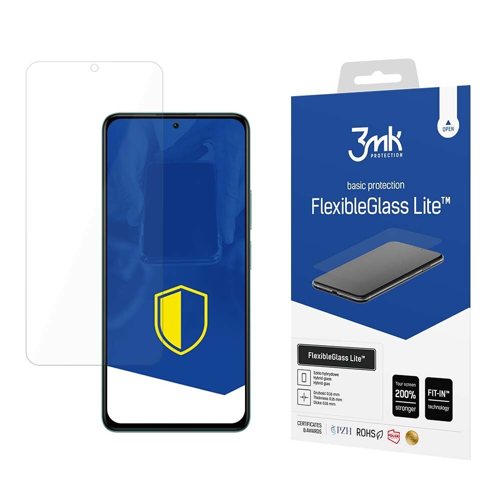 Xiaomi POCO F4 5G - 3mk FlexibleGlass Lite™ screen protector cena un informācija | Ekrāna aizsargstikli | 220.lv