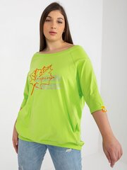 Женская блуза больших размеров Lime цена и информация | Женские блузки, рубашки | 220.lv