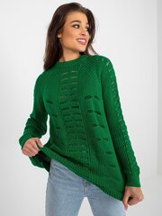 Sieviešu zaļš oversize džemperis cena un informācija | Sieviešu džemperi | 220.lv