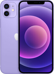 Товар с повреждённой упаковкой. Apple iPhone 12 64GB Purple MJNM3FS/A цена и информация | Мобильные телефоны, фото и видео товары с поврежденной упаковкой | 220.lv