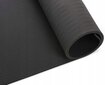 Jogas paklājiņš Gymtek, 181,5x61x0,6 cm, melns cena un informācija | Vingrošanas paklāji | 220.lv