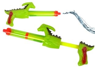 Водяной пистолет "Динозавр", 40 см, зеленый цена и информация | Игрушки для песка, воды, пляжа | 220.lv