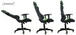 Biroja krēsls Giosedio, melni zaļš cena un informācija | Biroja krēsli | 220.lv