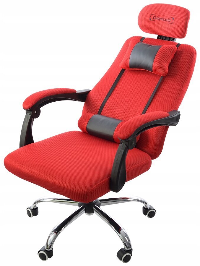 Biroja krēsls Giosedio GPX001, sarkans cena un informācija | Biroja krēsli | 220.lv