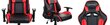 Biroja krēsls Giosedio GSA041, melns sarkans цена и информация | Biroja krēsli | 220.lv