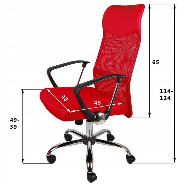 Biroja krēsls Giosedio BSX002, balts цена и информация | Biroja krēsli | 220.lv