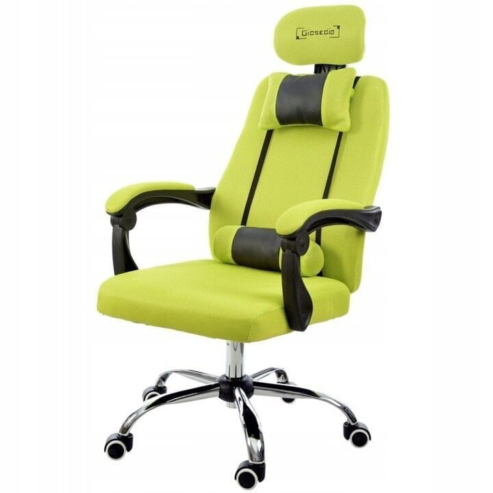 Biroja krēsls Giosedio, zaļš цена и информация | Biroja krēsli | 220.lv