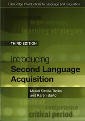 Introducing Second Language Acquisition 3rd Revised edition cena un informācija | Svešvalodu mācību materiāli | 220.lv