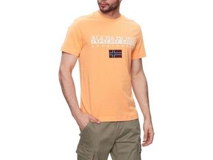 S-ayas napapijri for men's orange np0a4gdqa57 NP0A4GDQA57 цена и информация | Мужские футболки | 220.lv