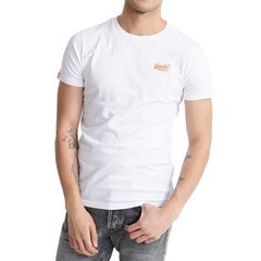 Ol neon lite tee superdry for men's white m1010026a01c M1010026A01C цена и информация | Мужские футболки | 220.lv