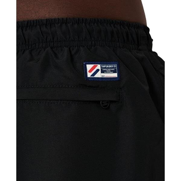 Code applque swim short superdry vīriešiem black m3010187a02a M3010187A02A cena un informācija | Vīriešu šorti | 220.lv