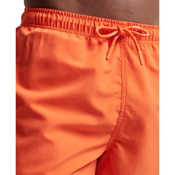 Code applque swim short superdry vīriešiem orange m3010187a03m M3010187A03M cena un informācija | Vīriešu šorti | 220.lv