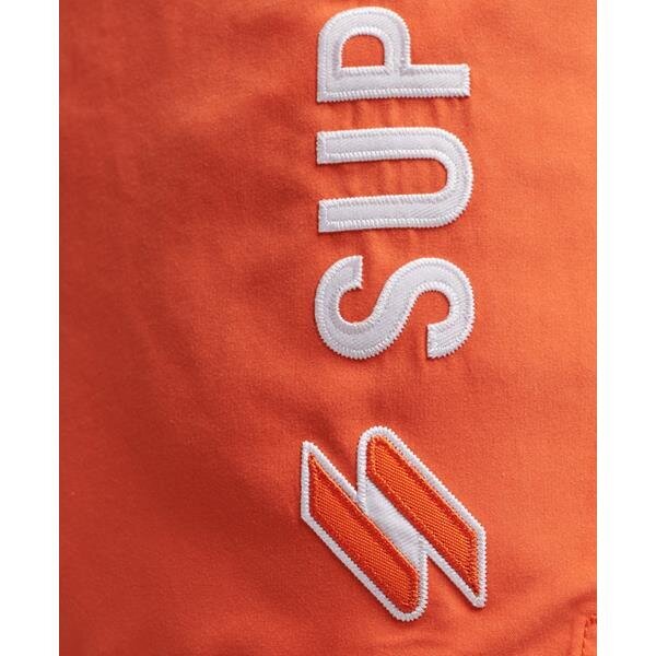 Code applque swim short superdry vīriešiem orange m3010187a03m M3010187A03M cena un informācija | Vīriešu šorti | 220.lv