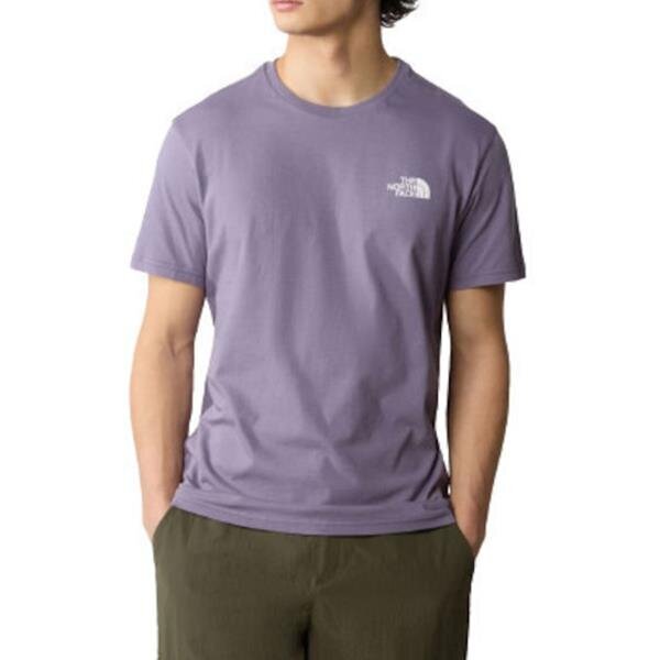 M s/s simple dome tee the north face vīriešiem purple nf0a2tx5n14 NF0A2TX5N14 cena un informācija | Vīriešu T-krekli | 220.lv