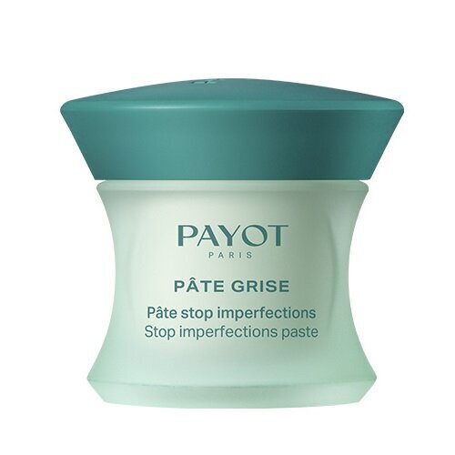 Pasta sejas ādai ar noslieci uz pinnēm Payot Pate Grise Stop Imperfections Paste, 15 ml cena un informācija | Sejas krēmi | 220.lv