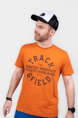 Track&field paprika monotox for men's orange mx22080 MX22080 цена и информация | Мужские футболки | 220.lv