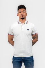 Polo logo monotox for men's white mx22093 MX22093 цена и информация | Мужские футболки | 220.lv