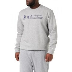 Crewneck sweatshirt champion legacy for men's grey 217995em006 217995EM006 цена и информация | Мужские толстовки | 220.lv