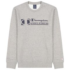 Crewneck sweatshirt champion legacy for men's grey 217995em006 217995EM006 цена и информация | Мужские толстовки | 220.lv