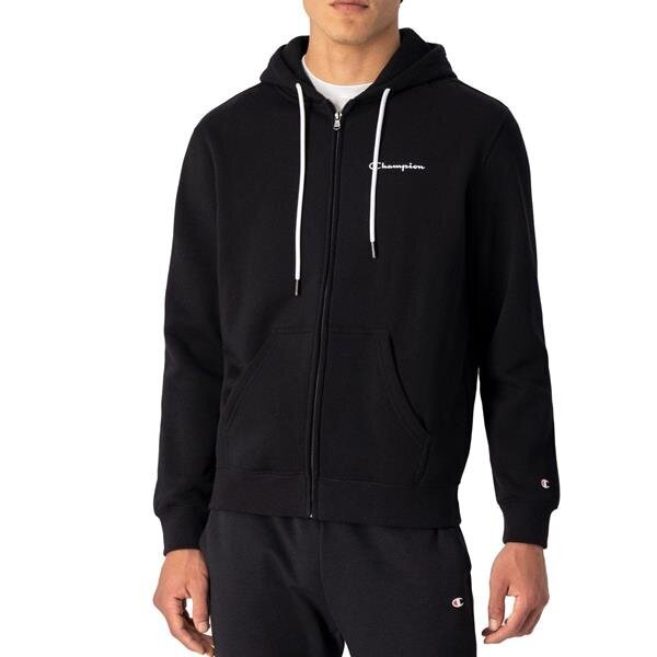 Hooded full zip sweat champion legacy vīriešiem black 218289kk001 218289KK001 cena un informācija | Vīriešu jakas | 220.lv