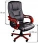 Biroja krēsls Giosedio BSL004M, melns, ar masāžas funkciju cena un informācija | Biroja krēsli | 220.lv