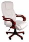 Biroja krēsls Giosedio BSL002M, balts, ar masāžas funkciju цена и информация | Biroja krēsli | 220.lv