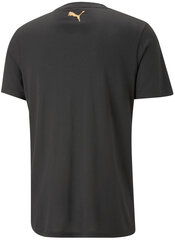 Puma T-Krekli Greatness Tee Black 539248 01 539248 01/S cena un informācija | Vīriešu T-krekli | 220.lv