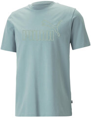 Женская футболка Puma Ess Elevated Pigue 673385 85/2XL,зеленая цена и информация | Мужские футболки | 220.lv