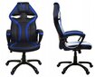 Biroja krēsls Giosedio GP RACER GPR048, melns zils цена и информация | Biroja krēsli | 220.lv