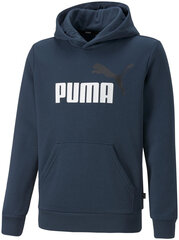 Джемпер Puma Ess + 2 Col Big Logo 586987 71/140, синий цена и информация | Свитеры, жилетки, пиджаки для мальчиков | 220.lv