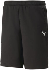 Puma Šorti Bmw Mms Ess Ft Shorts Black 539976 01 539976 01/2XL cena un informācija | Vīriešu šorti | 220.lv