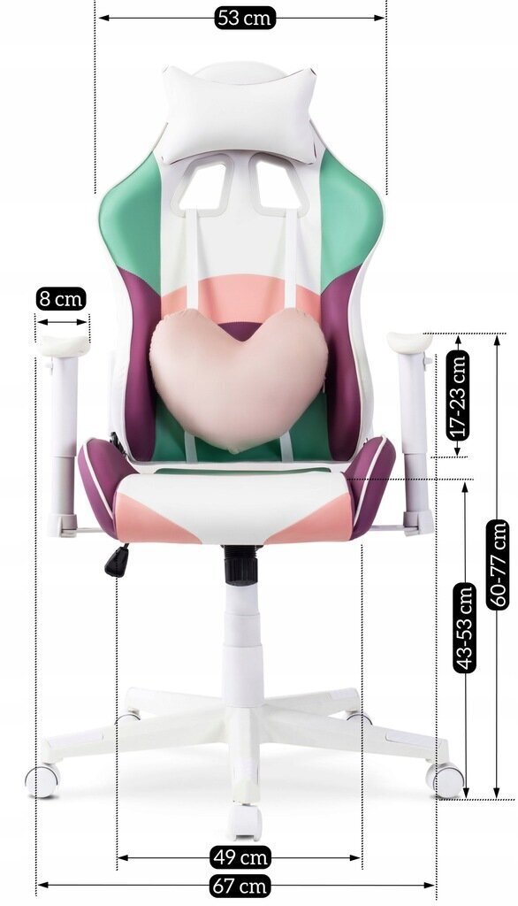 Biroja krēsls Mebel Elite Candy mini, raibs cena un informācija | Biroja krēsli | 220.lv