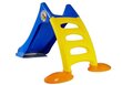 Bērnu slidkalniņš, zils un dzeltens cena un informācija | Slidkalniņi, kāpšanas konstruktori | 220.lv