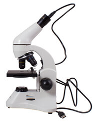 Levenhuk D50L PLUS 2.5M Mikroskops ar digitālo kameru Baltā Krāsā cena un informācija | Teleskopi un mikroskopi | 220.lv