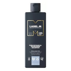 Barojošs matu šampūns Label.m Pure Botanical Natural, 300 ml цена и информация | Шампуни | 220.lv