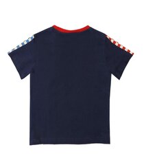 Bērnu T-krekls Sun City, balts/tumši zils cena un informācija | Zēnu krekli | 220.lv