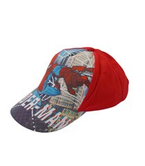 Zēnu cepure Sun City SpiderMan, sarkana/zila cena un informācija | Cepures, cimdi, šalles zēniem | 220.lv
