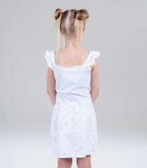 Детское платье Sun City EV1137*02, белое 3609085481543 цена и информация | Платья для девочек | 220.lv