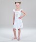 Bērnu kleita Sun City, balta cena un informācija | Kleitas meitenēm | 220.lv