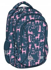 Skolas mugursoma St.Right Cats Lazy Cats 1-3kl. цена и информация | Школьные рюкзаки, спортивные сумки | 220.lv