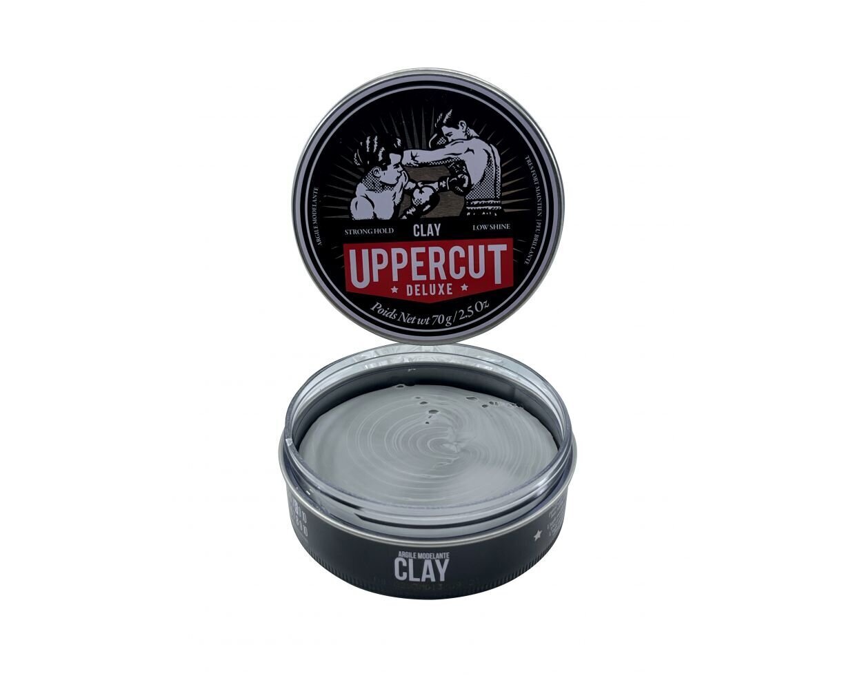 Spēcīgas fiksācijas matu māls Uppercut Deluxe Clay, 60 g cena un informācija | Matu veidošanas līdzekļi | 220.lv