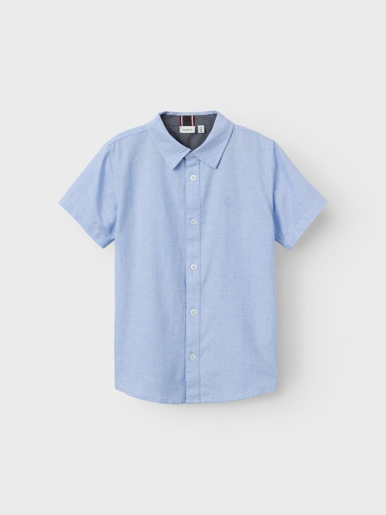 Bērnu krekls Name It, gaiši zils цена и информация | Zēnu krekli | 220.lv