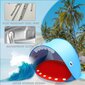 MEISHANG Bērnu pludmales telts UV lietus vēja necaurlaidīga pārnēsājama zila цена и информация | Teltis | 220.lv