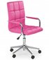Biroja krēsls Halmar Gonzo 2, rozā cena un informācija | Biroja krēsli | 220.lv