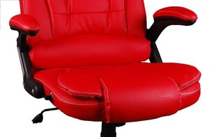 Biroja krēsls Giosedio BSB001M, sarkans, ar masāžas funkciju cena un informācija | Biroja krēsli | 220.lv
