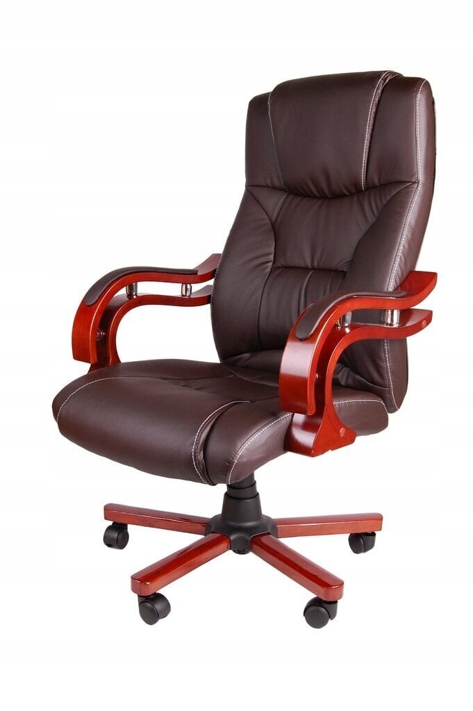 Biroja krēsls Giosedio BSL003, brūns цена и информация | Biroja krēsli | 220.lv